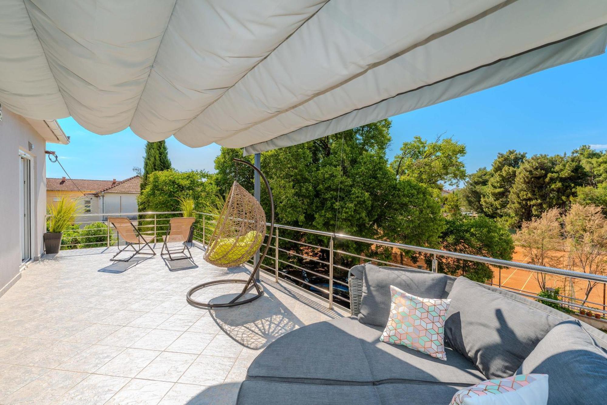 Villa B&D Zadar For The Complete Pleasure Of Vacation !Heated! Private Pool! Green Oasis In The Center Of Zadar, 100M From The Sea Dış mekan fotoğraf